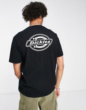 迪克斯是什么牌子, DICKIES | Dickies Holtville back print t-shirt in black Exclusive at asos商品图片 
