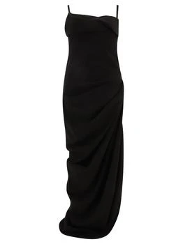 Jacquemus | La Robe Saudade Dresses Black,商家Wanan Luxury,价格¥2842