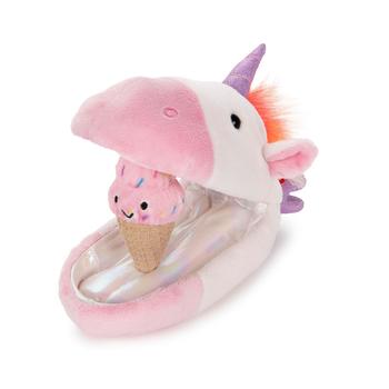 商品Gund Plush Pod - Unicorn with Ice Cream, 9.5"图片