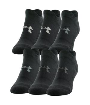 商品Under Armour | Cushioned No Show Socks 6-Pair,商家Zappos,价格¥166图片