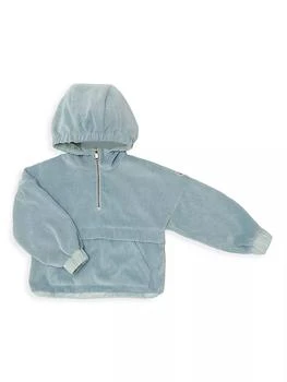 Moncler | Little Kid's & Kid's Camicia Half-Zip Hoodie,商家Saks Fifth Avenue,价格¥2386