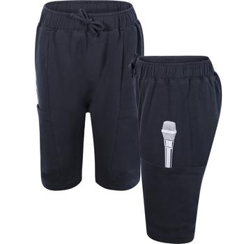 商品Boys microphone bermuda shorts in grey图片