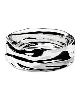 Ippolita | Sterling Silver 925 Classico Crush Wide Hinged Bangle Bracelet,商家Bloomingdale's,价格¥9683