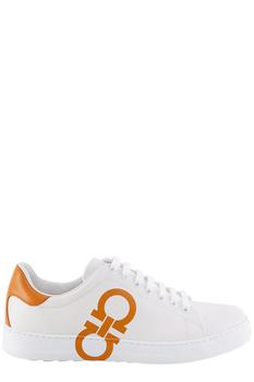 菲拉格慕男鞋板鞋, Salvatore Ferragamo | Salvatore Ferragamo Gancini Lace-Up Sneakers商品图片 5.7折