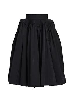 Bottega Veneta | Pleated Flared Midi-Skirt商品图片,