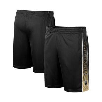 Colosseum | Men's Black Vanderbilt Commodores Lazarus Shorts商品图片,