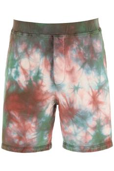 推荐Dsquared2 tie-dye short sweatpants商品