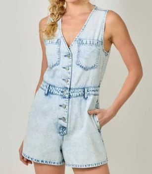 mystree | Mystree - Dawn Denim Romper,商家ELITE FINDS,价格¥373