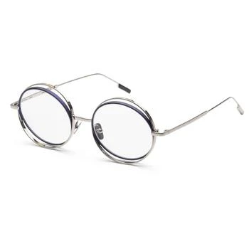 VERSO | Verso Men's Silver Round Opticals,商家Ashford,价格¥89