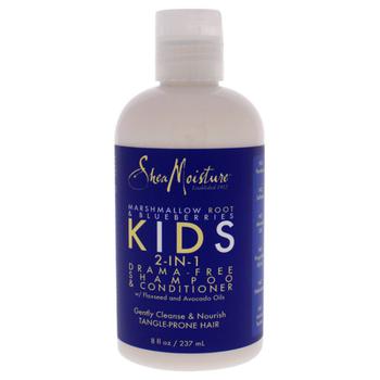 SheaMoisture | Marshmallow Root And Blueberries Kids 2-in-1 Shampoo And Conditioner商品图片,额外8折, 额外八折