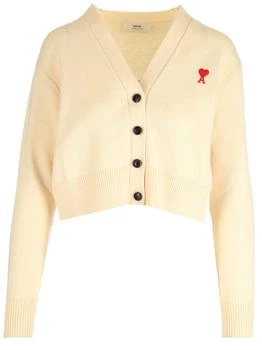 AMI | AMI Ami de Coeur Buttoned Knit Cardigan 9.5折×额外9.5折, 额外九五折