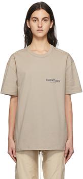 Essentials | Tan Jersey T-Shirt商品图片,独家减免邮费