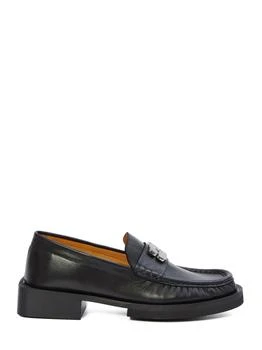 Ganni | Black leather loafers 6.5折