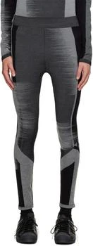 Y-3 | Black & Gray Engineered Sweatpants 5.6折, 独家减免邮费
