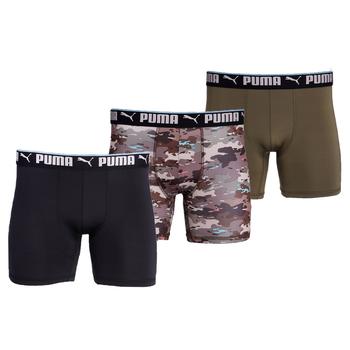 商品Puma | 3Pk Mens Sportstyle - Natural Camo Print Boxer Brief Underwe,商家SHOEBACCA,价格¥215图片