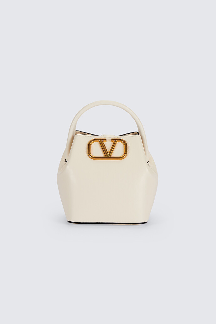加拿大valentino包, Valentino | VALENTINO 女士白色皮革手提包 1W2P0Y08-VNL-098商品图片 独家减免邮费
