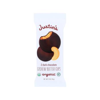 商品Justin's Nut Butter | Cashew Butter Cups - Dark Chocolate - Case of 12 - 1.4 oz.,商家Macy's,价格¥272图片