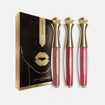 推荐Rose Glossy Velvet Lip Plumper 3pce Full Size Kit商品