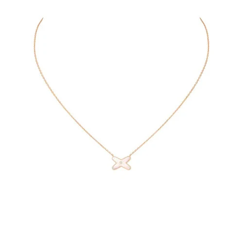 Chaumet | 【预售3-4周】Chaumet/尚美  Jeux de Liens系列 女士18k金玫瑰金珍珠母贝钻石吊坠082930,商家VP FRANCE,价格¥12301