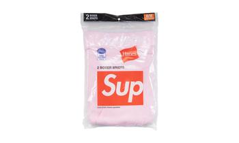 supreme内裤, Supreme | Supreme Hanes Boxer Briefs (2 Pack)商品图片 