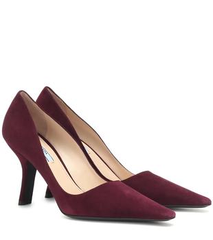 Prada | Suede pumps商品图片,