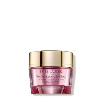 推荐Estée Lauder Resilience Multi-Effect Tri-Peptide Face and Neck Crème SPF15 for Dry Skin 50ml商品