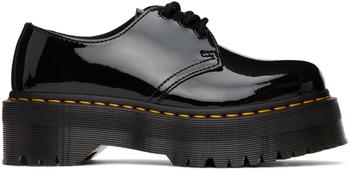 商品Dr. Martens | 女式 1461系列 增高厚底鞋 黑色,商家SSENSE,价格¥1100图片