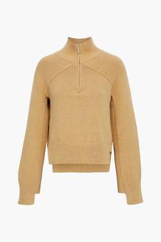 ROSETTA GETTY, ROSETTA GETTY | Cropped cotton-blend sweater商品图片 3折