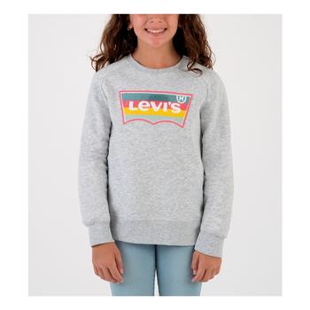 推荐Girl Levi's Chenille Logo Crewneck Sweatshirt商品