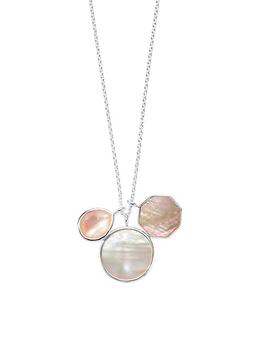 商品Ippolita | Polished Rock Candy Sterling Silver & Multi-Stone Triple-Pendant Necklace,商家Saks Fifth Avenue,价格¥3936图片