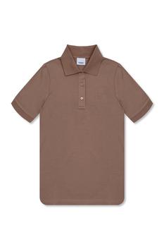 Burberry | Burberry Logo-Embroidered Short-Sleeved Polo Shirt商品图片,9.6折