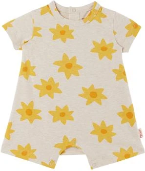 Tinycottons | 米色 Starfruit 婴儿连身裤,商家SSENSE CN,价格¥291