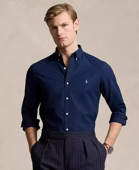 Ralph Lauren | Men's Slim-Fit Stretch Poplin Shirt,商家Macy's,价格¥672