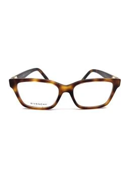 Givenchy | Givenchy Eyewear Rectangular Frame Glasses 7.2折, 独家减免邮费
