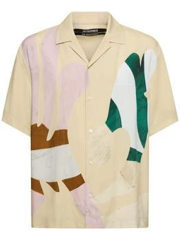Jacquemus | La Chemise Jean Viscose Shirt,商家LUISAVIAROMA,价格¥3361