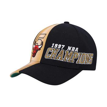 product Men's Black Chicago Bulls Hardwood Classics 1997 NBA Champions Stretch Snapback Hat image