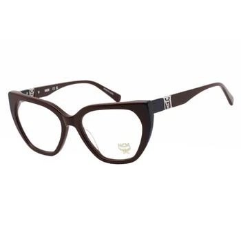 MCM | MCM Women's Eyeglasses - Burgundy and Blue Acetate Full-Rim Frame | MCM2725 607 1.7折×额外9折x额外9折, 额外九折