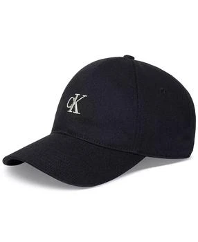 Calvin Klein | Men's Embroidered Small Monogram Twill Baseball Cap,商家Macy's,价格¥210