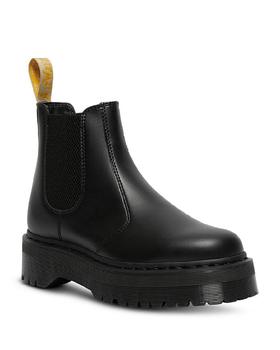 dr. martens切尔西, Dr. Martens | Women's V 2976 Quad-Black Chelsea Boots商品图片 