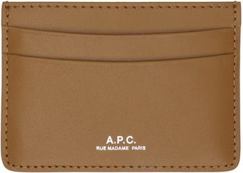 商品A.P.C. | 黄褐色 André 卡包,商家SSENSE CN,价格¥1215图片