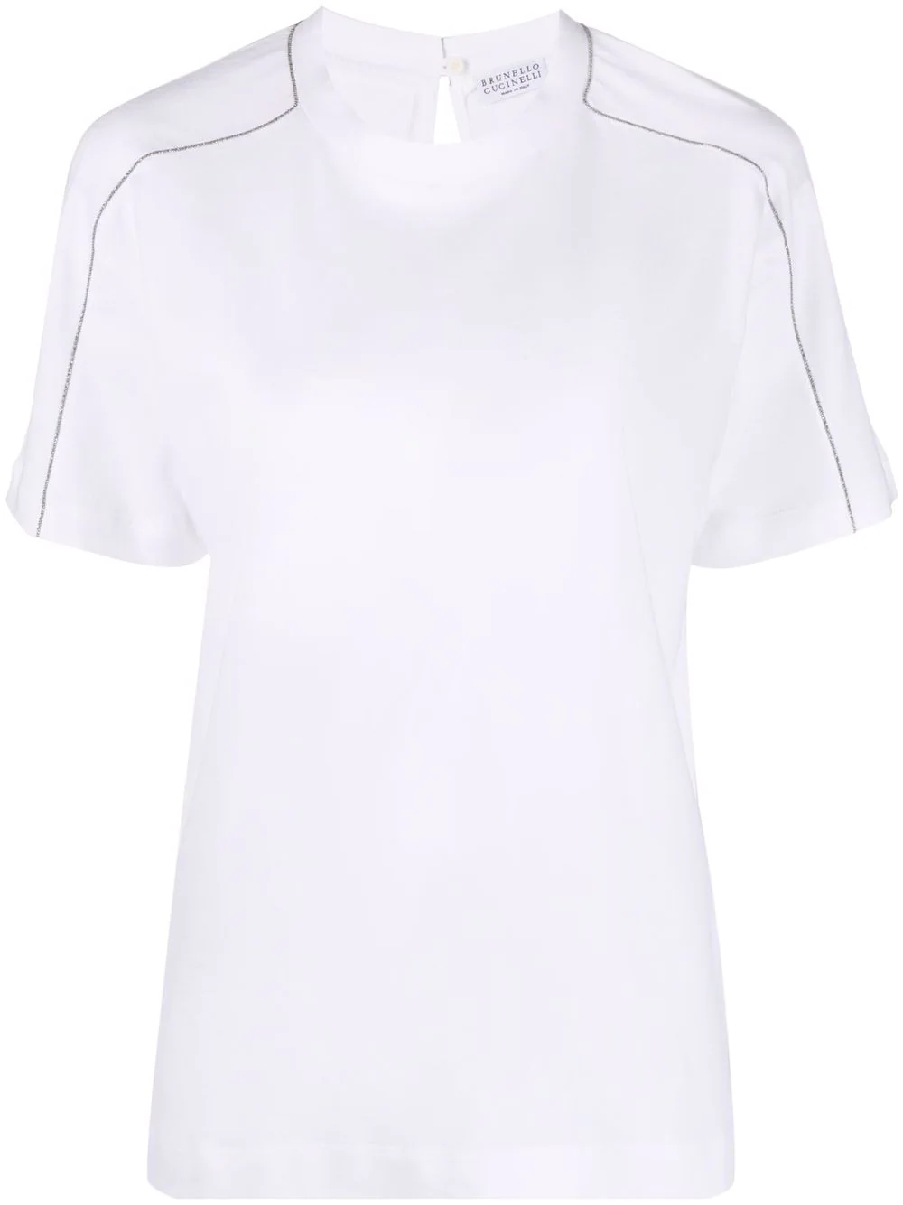 推荐BRUNELLO CUCINELLI 女士白色T恤 M0A45BB510-C159商品