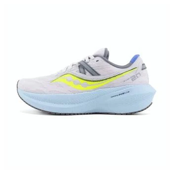 Saucony | Women's Triumph 20 Running Shoes - Medium Width In Fog/vapor 6.4折