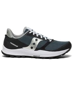 Saucony | Men's Peregrine 11 Running Shoes - Medium Width In Navy/silver 6.3折