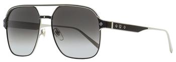 推荐MCM Men's Outline Aviator Sunglasses MCM128S 067 Ruthenium/Black 59mm商品