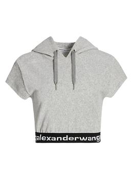 Alexander Wang | Stretch Corduroy Hooded T-Shirt商品图片,