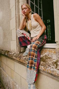 product Urban Renewal Recycled Flannel Pieced Pant image