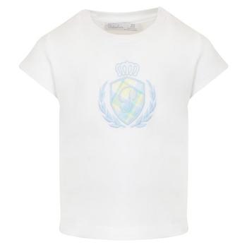 Patachou | White Signature Logo T Shirt商品图片,3折起×额外9折, 额外九折