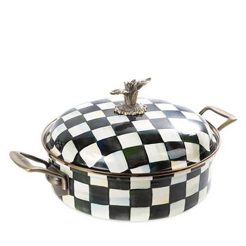 商品MacKenzie-Childs | Courtly Check Enamel 5 Qt. Casserole,商家Bloomingdale's,价格¥1793图片