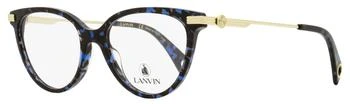 Lanvin | Lanvin Women's Tea Cup Eyeglasses LNV2614 425 Blue Havana 53mm,商家Premium Outlets,价格¥648