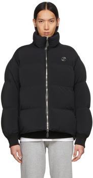 burberry羽绒服, Burberry | Black Down Nylon Puffer Jacket商品图片 